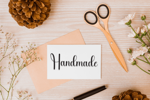 Love Blooming Font PNG with transparent background - Preview 4