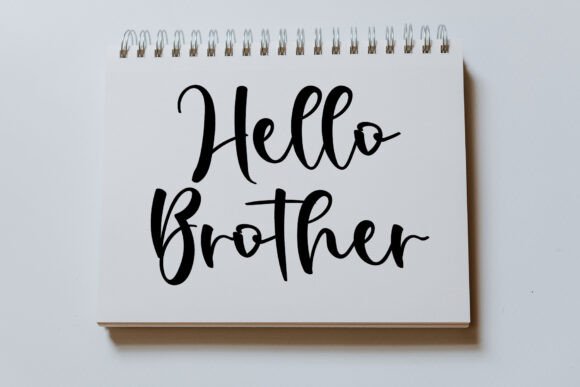 Lovely Script Font PNG with transparent background - Preview 1