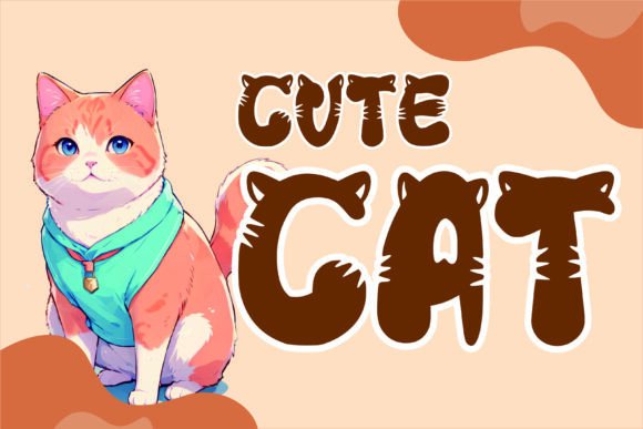 Meoow Font PNG with transparent background - Preview 1