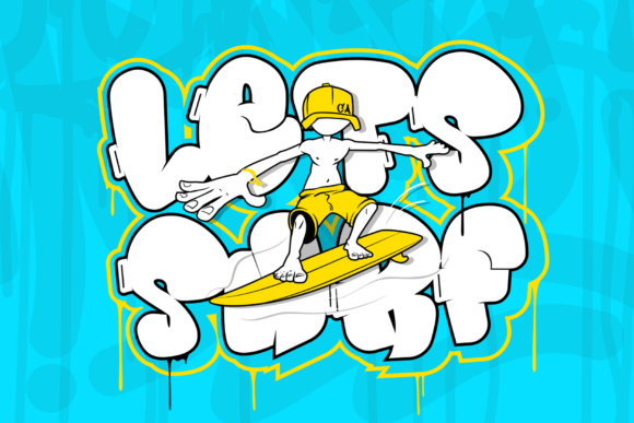Morp Caps Font PNG with transparent background - Preview 3