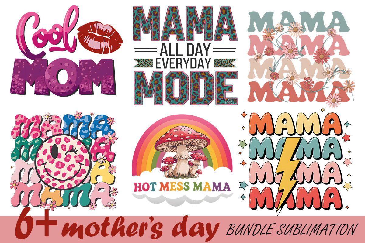 Mother Day Bundle Sublimation8 Graphic by linhlinhdesign · Creative Fabrica