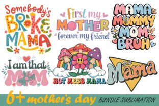 Mother Day Bundle Sublimation9 Graphic by linhlinhdesign · Creative Fabrica
