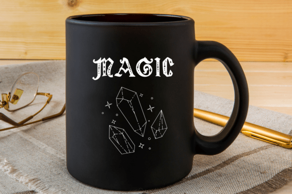 Mystic Deck Font PNG with transparent background - Preview 6