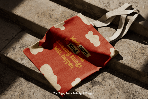 Poppy Boo Font PNG with transparent background - Preview 6