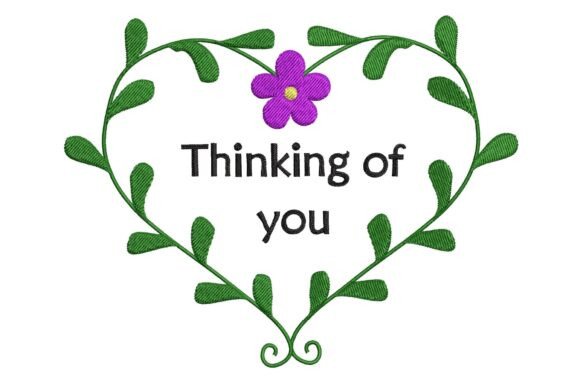 Thinking of You Flower Wreath