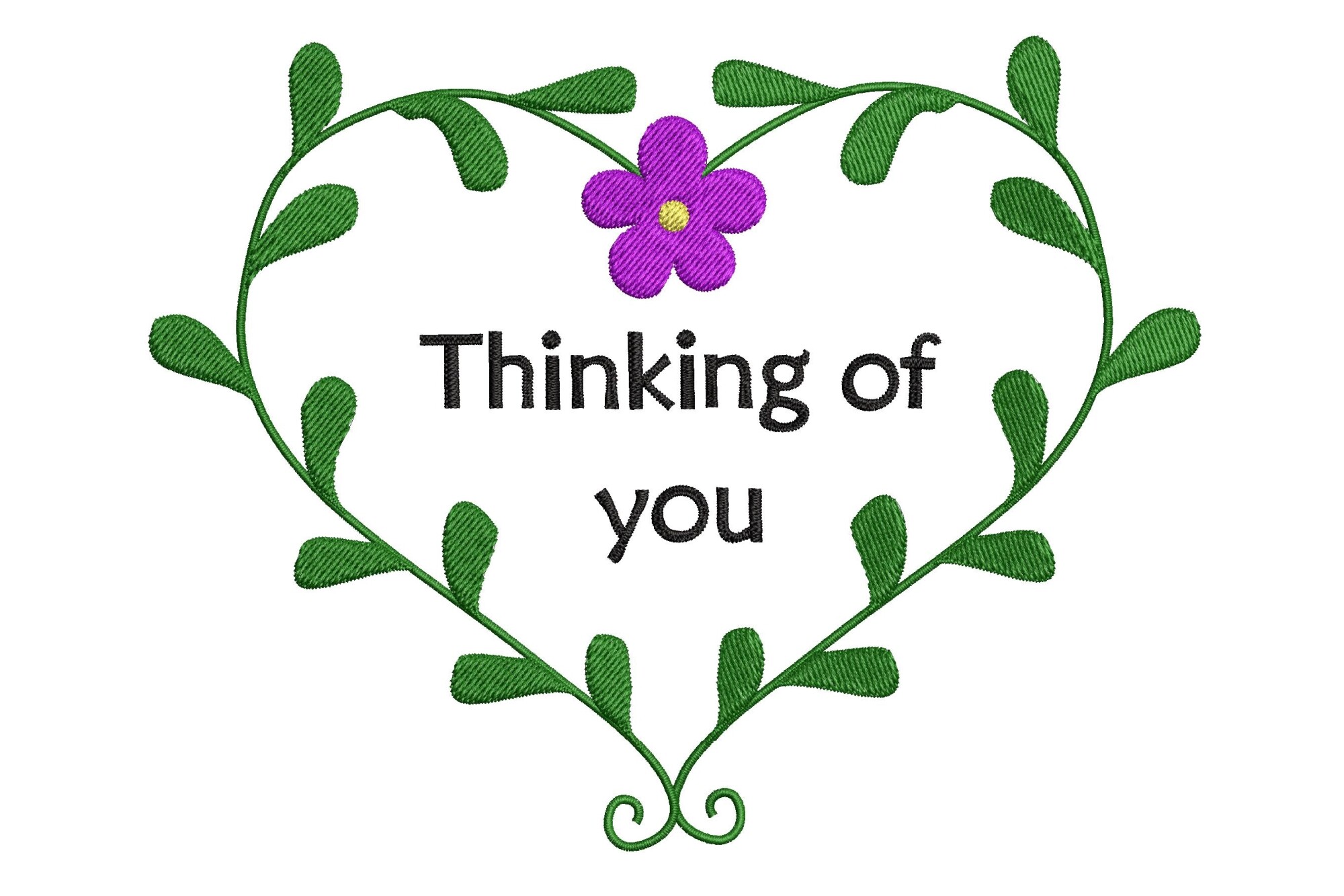 Thinking of You Flower Wreath