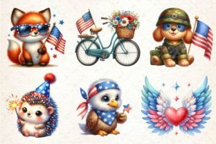 Watercolor Memorial Day Clipart Graphic by Dreamshop · Creative Fabrica