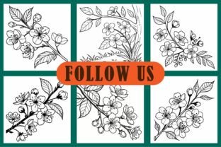 Blooming Corner Coloring Pages for Adult Graphic by Design Bloom ...