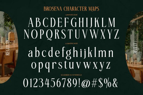 Brosena Font - Preview 4