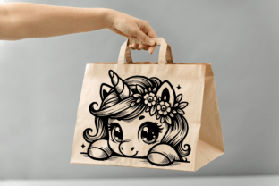 Cute Unicorn Bundle PNG SVG Graphic by BellinnaCraft · Creative Fabrica