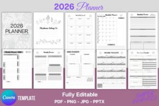 Editable 2025 Planner Canva Template KDP Graphic by SUPER GRAPHICS ...