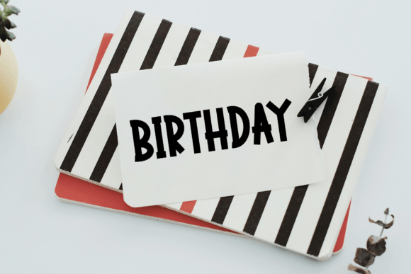 Retro Lines Font PNG with transparent background - Preview 1