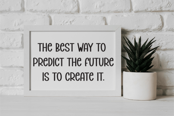 Simple Magical Font PNG with transparent background - Preview 2