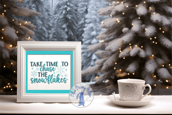 Take Time to Chase the Snowflakes