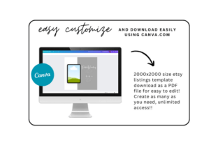 70 Etsy Canva Mockup Graphic by FolieDesign · Creative Fabrica