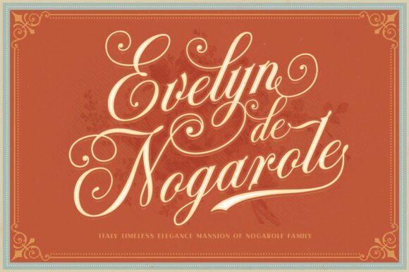 Ashenford Vintage Trio Font PNG with transparent background - Preview 5