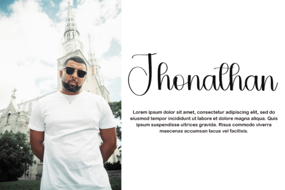 Black History Font - Preview 3