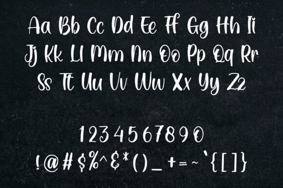 Breezy Letters Font - Preview 1