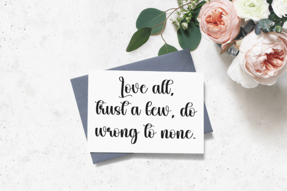 Bright Harmony Font - Preview 2