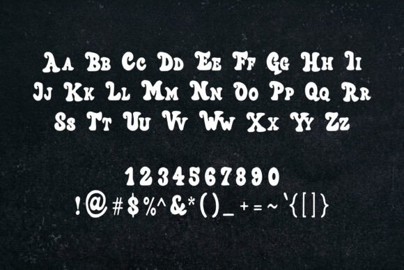 Bubbly Serif Font - Preview 1
