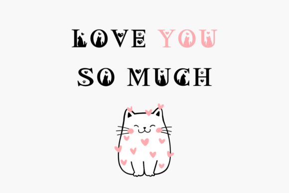 Cat Font Font - Preview 2
