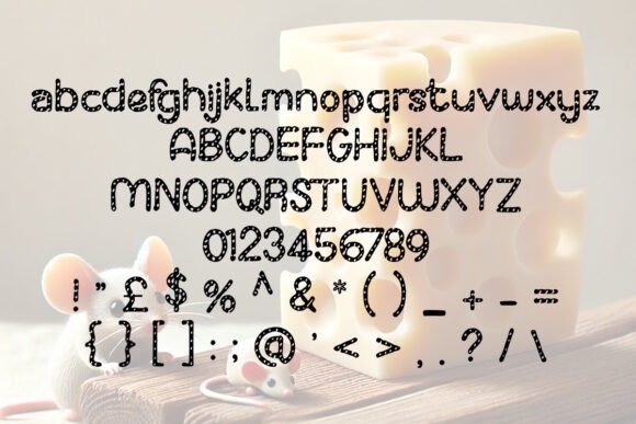 Cheese and Quiet Font - Preview 1