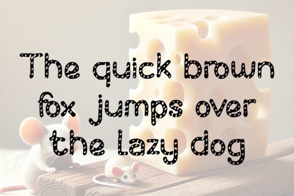 Cheese and Quiet Font - Preview 2