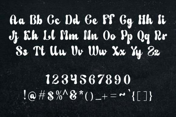 Chubby Ink Font - Preview 1