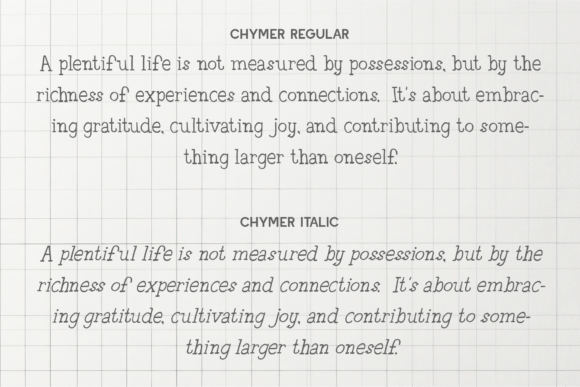 Chymer Font PNG with transparent background - Preview 5