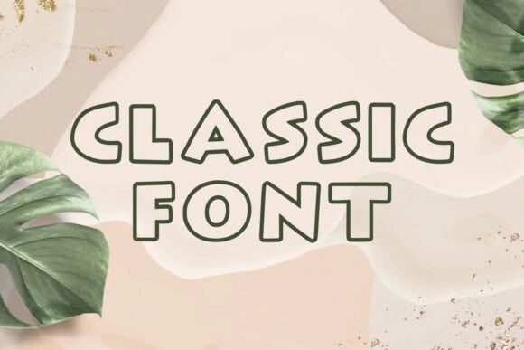 Creative Outline Font - Preview 5