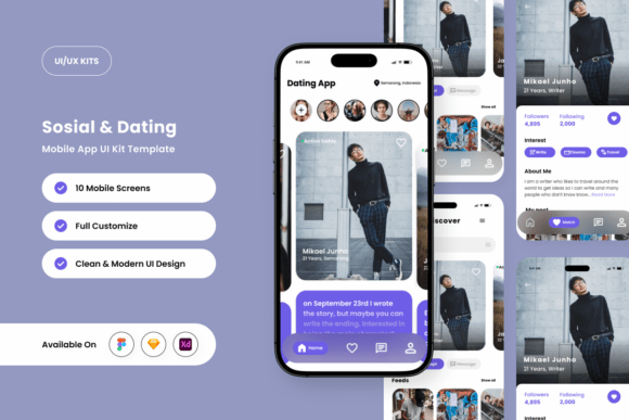 DateNest - Youthful Social & Dating App