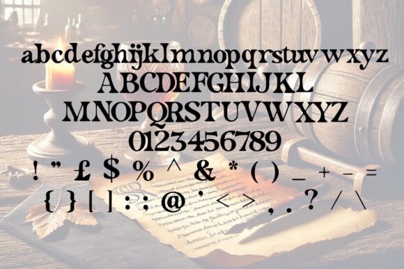 Drunken Poet Font - Preview 1
