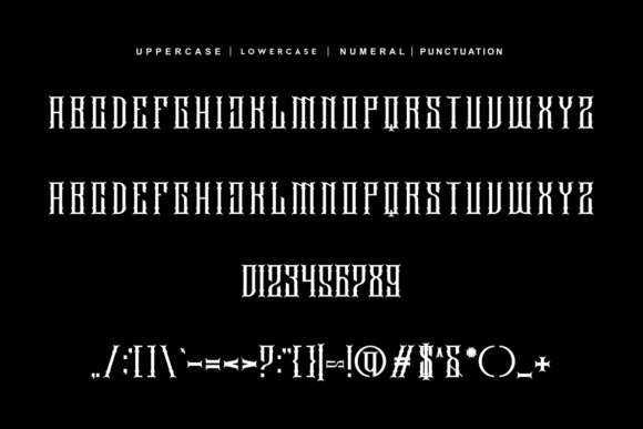Gahonre Font - Preview 3