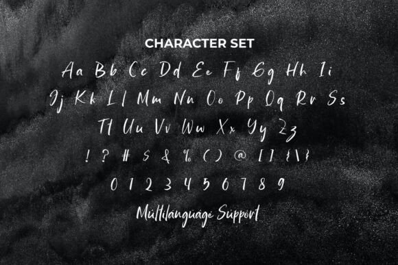 Graphy Brush Font - Preview 4