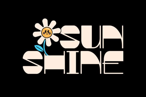 Groovy Jule Font PNG with transparent background - Preview 2