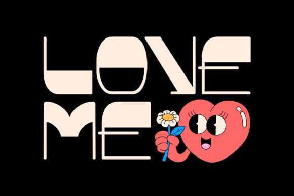 Groovy Jule Font PNG with transparent background - Preview 5