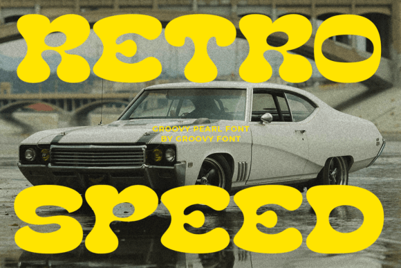Groovy Pearl Font - Preview 3