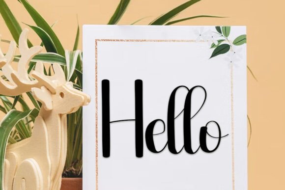 Handmade Creative Font PNG with transparent background - Preview 1