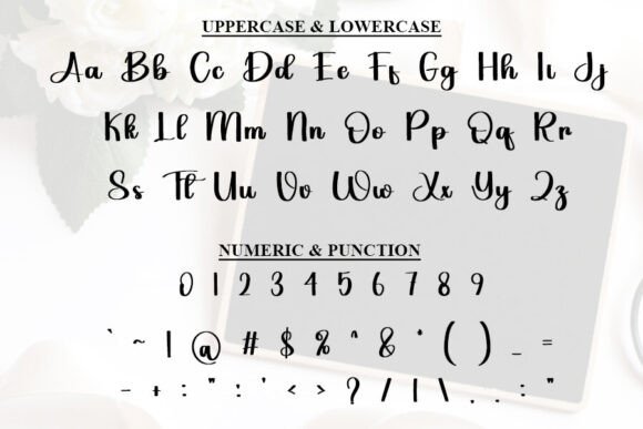 Handmade Creative Font PNG with transparent background - Preview 3