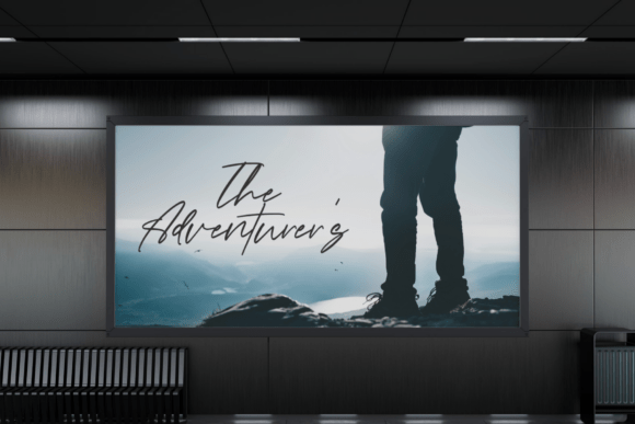 Hidzena Signature Font PNG with transparent background - Preview 5