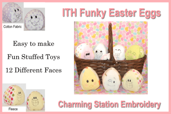 ITH Funky Easter Eggs