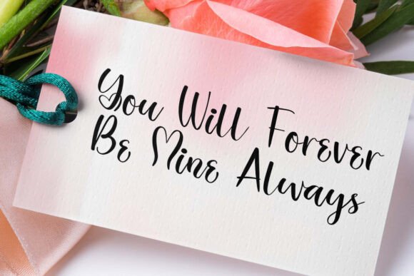 Love Painter Font PNG with transparent background - Preview 2