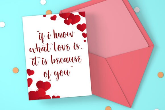 Love Painter Font PNG with transparent background - Preview 5