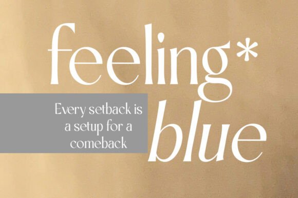 Qallisa Font PNG with transparent background - Preview 2