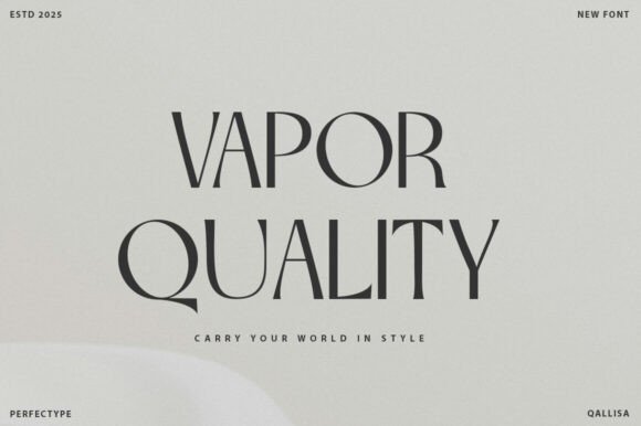 Qallisa Font PNG with transparent background - Preview 6