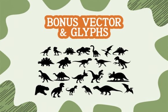 Ab Dinosaur Duo Font - Preview 3