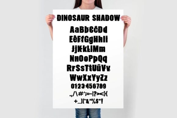 Ab Dinosaur Duo Font - Preview 5