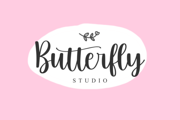 Bellapink Font PNG with transparent background - Preview 2