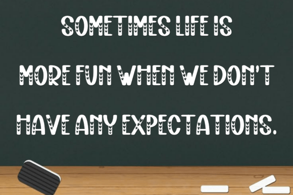 Beloved School Font PNG with transparent background - Preview 6