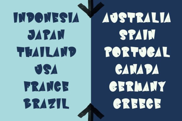 Booroz Font PNG with transparent background - Preview 3